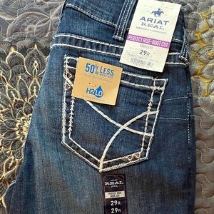 Ariat Perfect Rise•Boot Cut 29R, New With tags